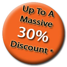 Up to a massive 30% discount on valets